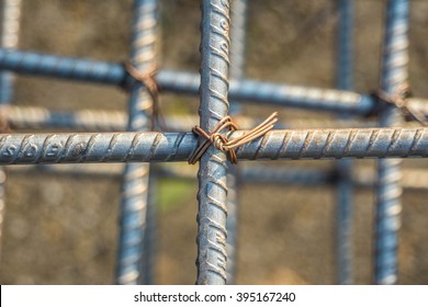 To bind the steel construction work.