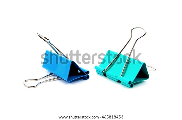 teal binder clips