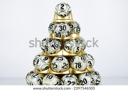 bingo balls and lottery balls