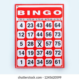 Bingo Game Cards.