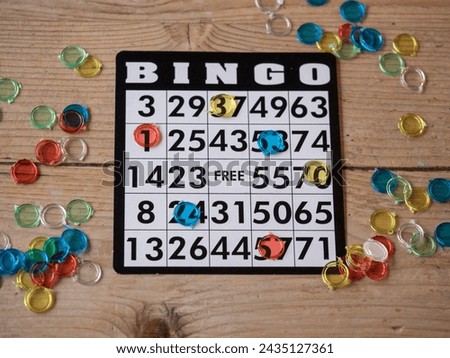 Bingo Scores on a Score Sheet