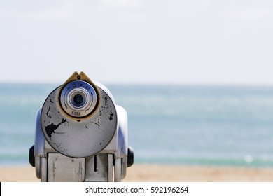 Binocular Overlooks The Sea