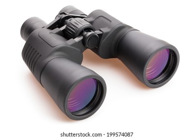 Binoculars Isolated