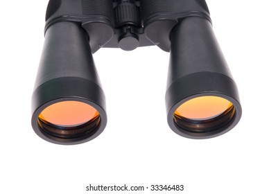 Binoculars Isolated On White Backogrund