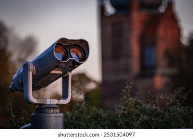 binoculars for observing city views - Powered by Shutterstock