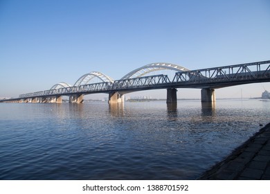 Binzhou Railway Bridge Of Harbin Songhua River