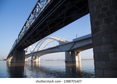 Binzhou Railway Bridge Of Harbin Songhua River