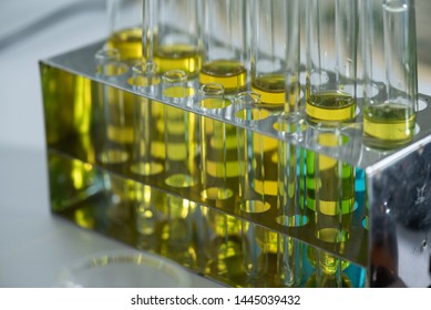 biofuel oil research in laboratory, biofuel energy power concept