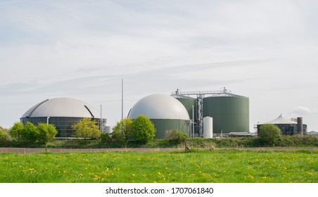 Biogas plant for power generation and energy