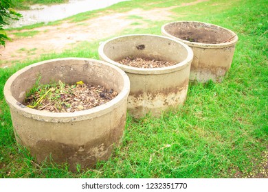 Biomass Mortar Pit.