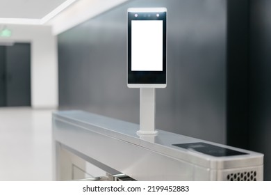 Biometric Gates in modern office building - Powered by Shutterstock - Get 15% off with code: PIKWIZARD15