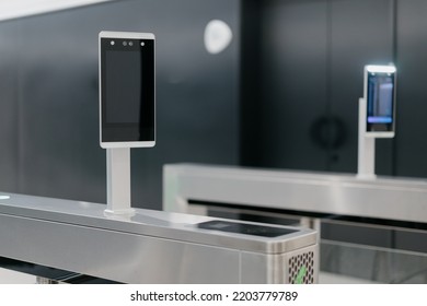 Biometric Gates in modern office building - Powered by Shutterstock - Get 15% off with code: PIKWIZARD15
