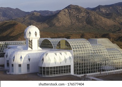 Biosphere 2 Living Quarters And Library At Oracle In Tucson, AZ