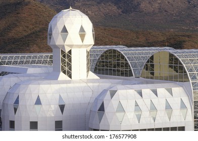 Biosphere 2 Living Quarters And Library At Oracle In Tucson, AZ