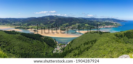 The biosphere reserve of Urdaibai in the Basque Country