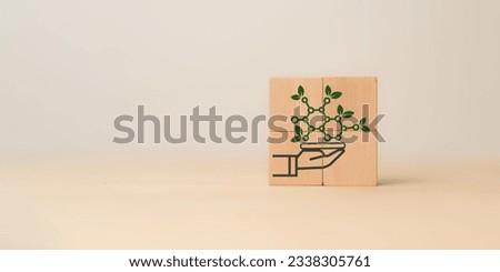 BIOTECH, Biotechnology concept. Technology based on biology to develop technologies and products. Providing innovative solutions to global health, environmental and agricultural challenges. 