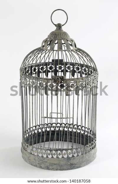 Bird Cage Cage Captivity Vintage Old Stock Photo Edit Now 140187058