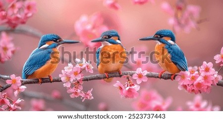 Similar – Image, Stock Photo kingfisher Bird Nature