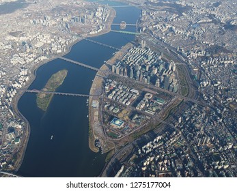 Bird Eye View,
Aerial Photography,
Seoul Korea,