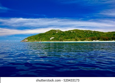 The bird island Aride, Seychelles