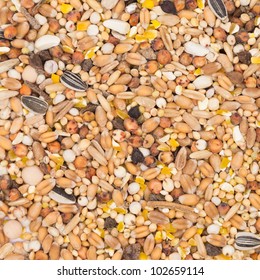 Bird Seed For Pigeons Background Texture