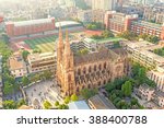 bird view of Sacred Heart Cathedral in Guangzhou