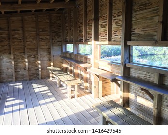 Bird Watching Hide In Portugal