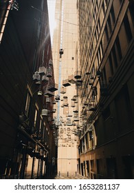 Birdcage Alley Way In Sydney CBD