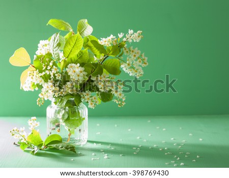 Similar – Green bouquet bow and decoration