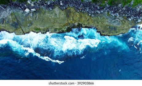 Bird's Eye View Of Shelly Beach Near Sydney, Australia.