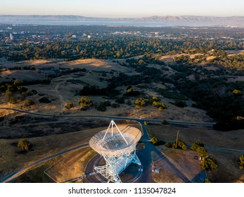 Birds Eye View Of Stanford Sattelite Dish