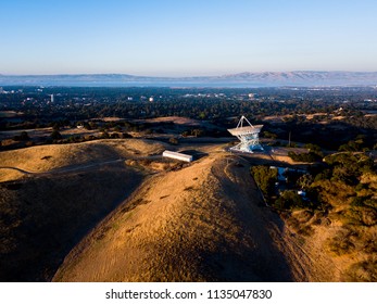 Birds Eye View Of Stanford Sattelite Dish