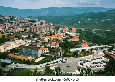 Bird's-eye view of Lamego, Portugal. 