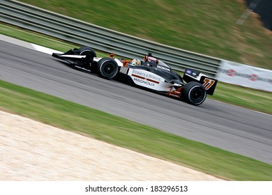 Birmingham Alabama USA - April 10, 2011: #77 Alex Tagliani, Canada Sam Schmidt Motorsports, Grand Prix Of Alabama.