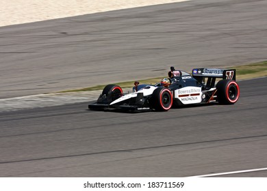 Birmingham Alabama USA - April 10, 2011: 77 Alex Tagliani, Canada Sam Schmidt Motorsports