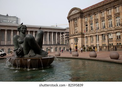 Birmingham City Centre and the historic architecture and landmarks England UK