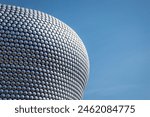 Birmingham, GB - April 20, 2019: Modern facade of Selfridges Building. Landmark building in Birmingham, England