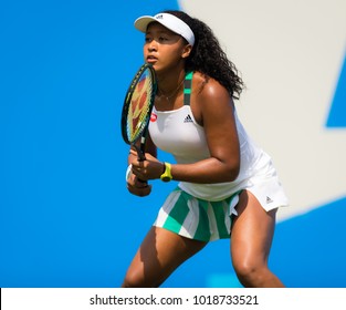 BIRMINGHAM, GREAT BRITAIN - JUNE 19 : Naomi Osaka The 2017 Aegon Classic WTA Premier Tennis Tournament