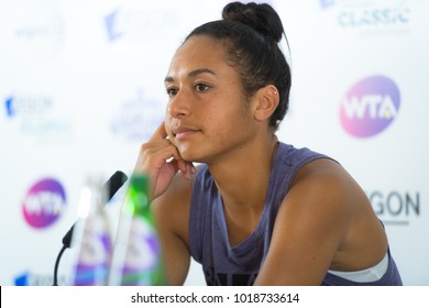 BIRMINGHAM, GREAT BRITAIN - JUNE 19 : Heather Watson The 2017 Aegon Classic WTA Premier Tennis Tournament