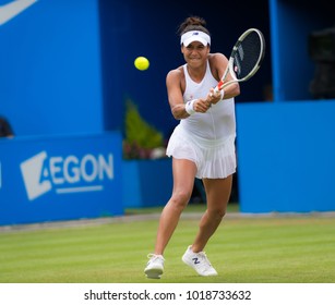 BIRMINGHAM, GREAT BRITAIN - JUNE 19 : Heather Watson The 2017 Aegon Classic WTA Premier Tennis Tournament