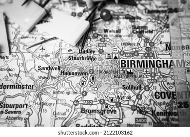 Birmingham On Map Of Europe