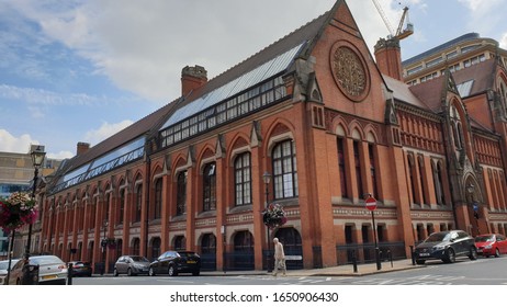Birmingham - UK, Aug 8, 2019: In Front Of Birmingham School Of Art Building In Margaret Street