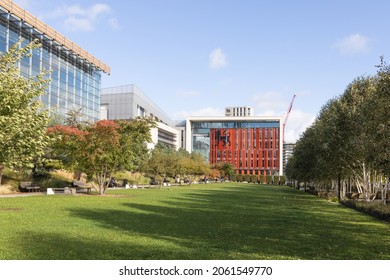 Birmingham, West Midlands, UK, October 20th 2021: Birmingham City University's Curzon Building, Near Millennium Point, That Forms Part Of Its City Centre Campus.