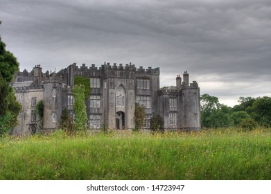 Birr Castle Demesne Entrance In Ireland.