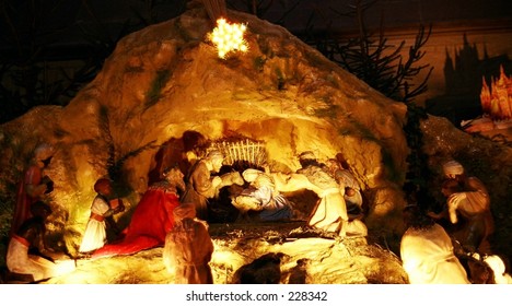 Birth Christ Prague St Vite Dome Stock Photo 228342 | Shutterstock