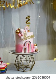 birth day cake second birth day