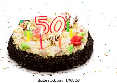 Birthday Cake 50 Years Jubilee On Stock Photo Edit Now Birthday Cake 50 Years Jubilee On Stock Photo Edit Now