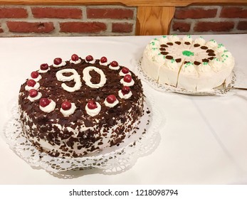 90th birthday cake ideas female
