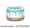birthday cake isolated