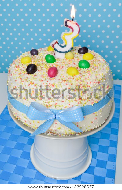 Birthday Cake Kids Party Birthday Cake Stock Photo Edit Now